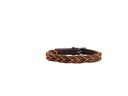 Hunter Halsband Solid Education Cord, M-L (60), Dunkelbraun/Orange