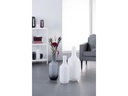 Leonardo Vase Milano Weiss, 50 cm