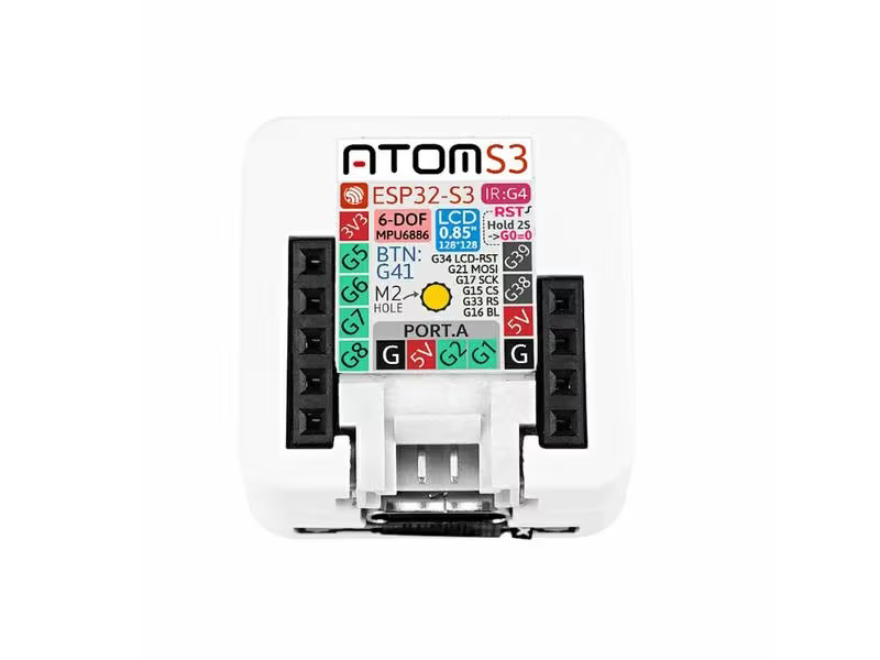 M5Stack Development Kit Atoms3 mit 0.85-Zoll-Bildschirm