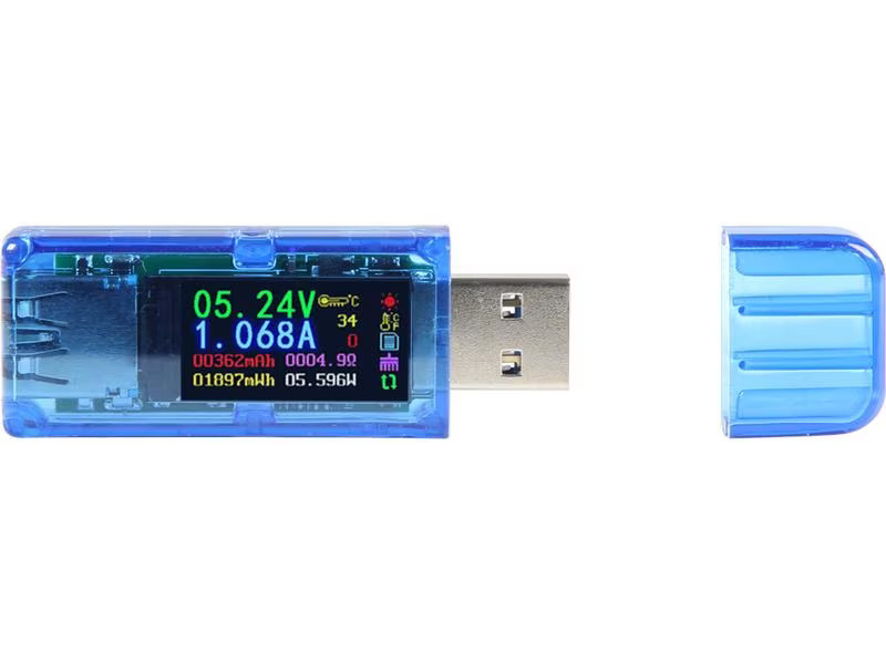jOY-iT USB 3.0 Messgerät Volt / Amperemeter