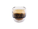 Kadastar Espresso Becher Bergchilbi 80 ml, 2 Stück, Transparent