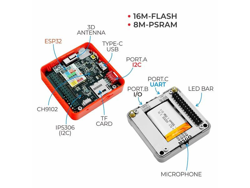 M5Stack Development Kit Fire IoT PSRAM V2.6