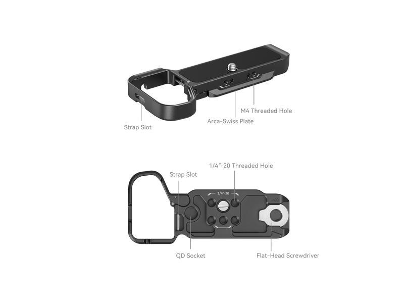 Smallrig Baseplate Sony Alpha 7C II / Alpha 7CR - Schwarz