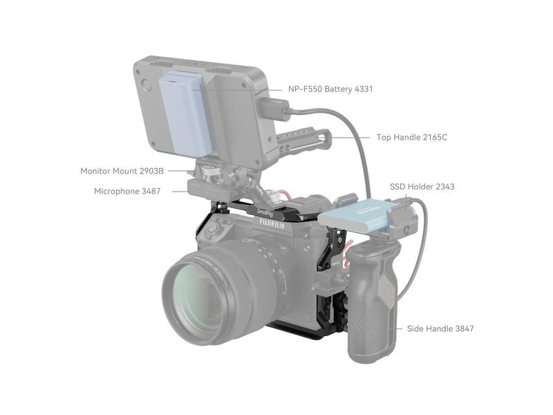 Smallrig Cage FUJIFILM GFX100 II Kit