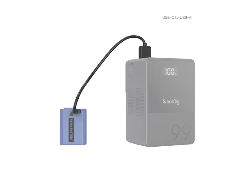 Smallrig Digitalkamera-Akku NP-FW50 USB-C