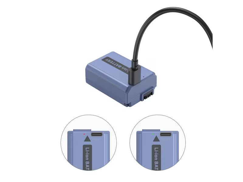 Smallrig Digitalkamera-Akku NP-FW50 USB-C
