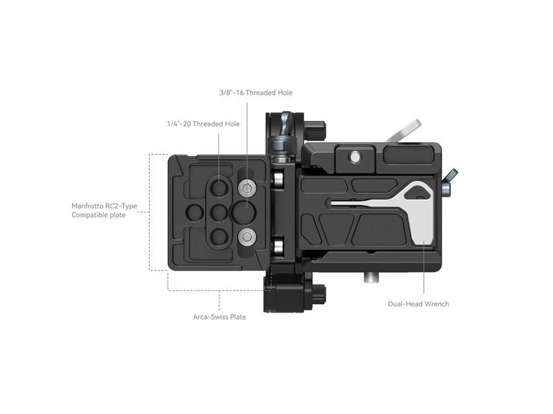 Smallrig Montageplatte Sony Alpha 1 / 7 / 9 / FX-series Kit Drehbar