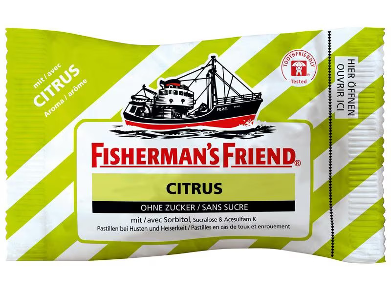 Fisherman's Bonbons Citrus 24 x 25 g