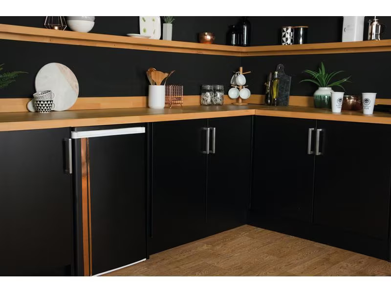 d-c-fix Designfolie Uni 90 cm x 2.1 m, Schwarz matt