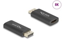 Delock Adapter aktiv, 8K/60Hz DisplayPort - HDMI