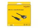 Delock Serial-Adapter USB-A Stecker - Seriell Buchse