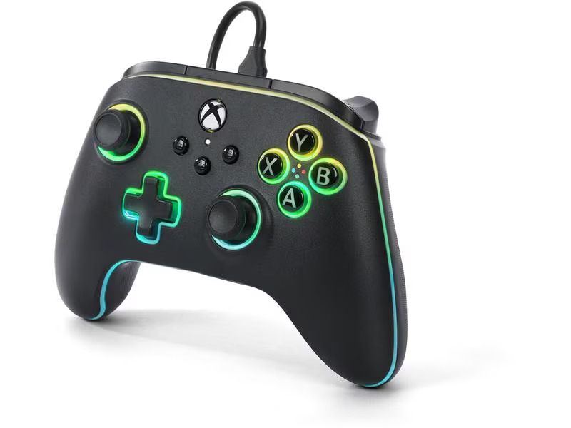 Power A Controller Advantage Lumectra + LED Strip