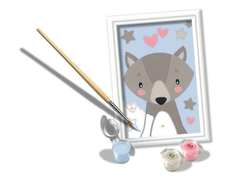 Ravensburger Malset CreArt: Cute Wolf