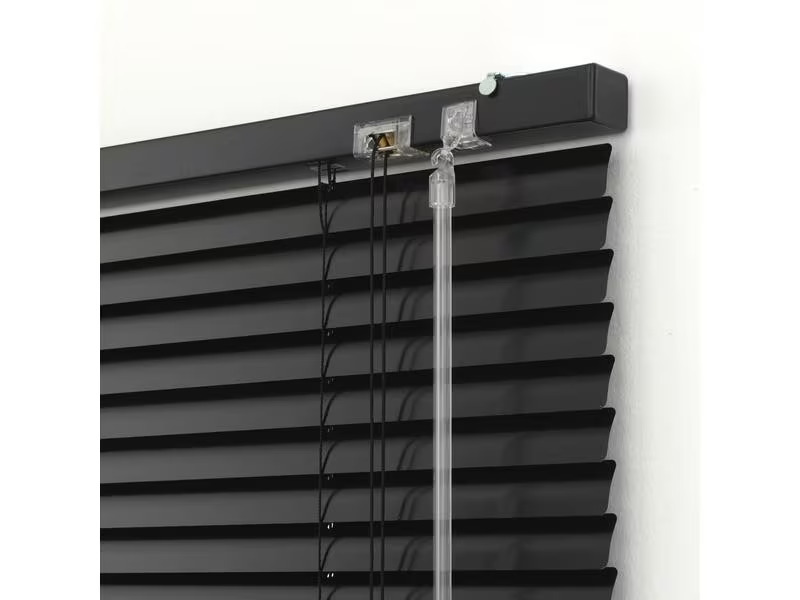 Gardinia Aluminium Jalousie Schwarz, 60 x 175 cm