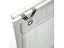 Gardinia Haken in Edelstahl-Optik, 2-er Pack