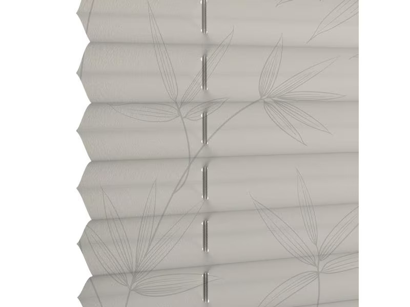 Gardinia Plissée Japandi Bamboo 80 x 130 cm, Hellbraun