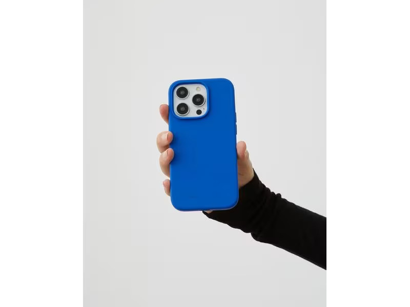 Ideal of Sweden Back Cover Silicone iPhone 15 Cobalt Blue