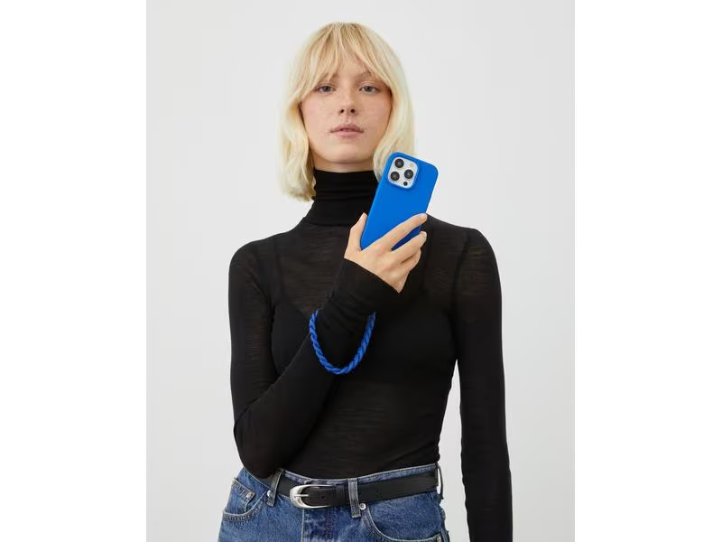 Ideal of Sweden Back Cover Silicone iPhone 15 Cobalt Blue