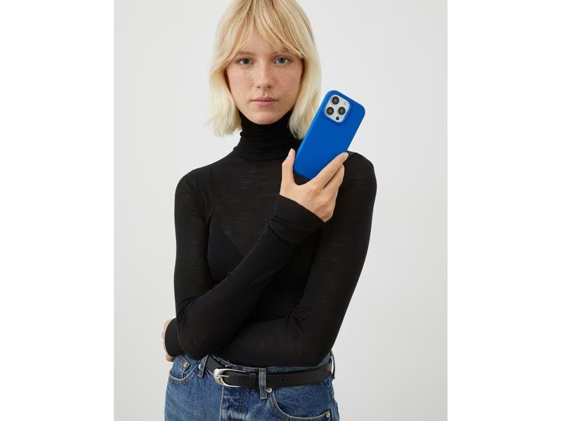 Ideal of Sweden Back Cover Silicone iPhone 15 Cobalt Blue