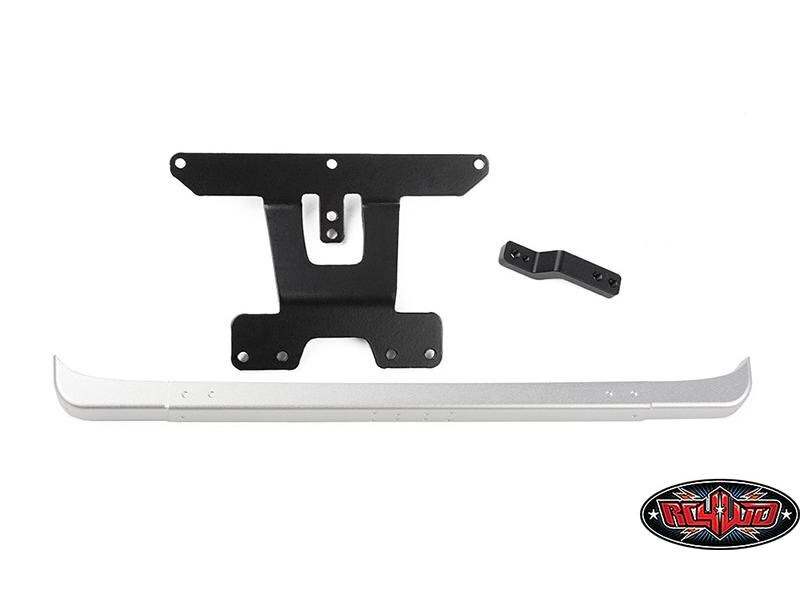 RC4WD Modellbau-Stossstange hinten classic silber für TF2 FJ55