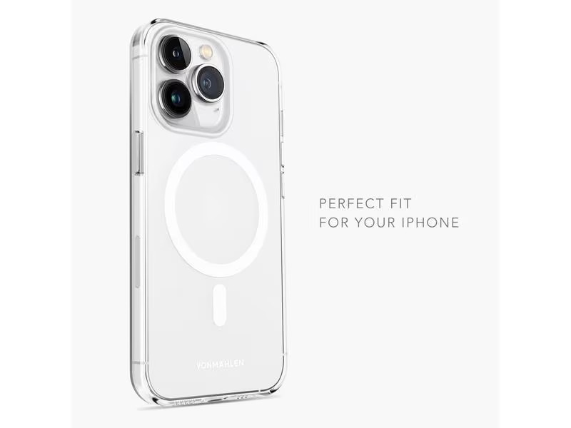 Vonmählen Back Cover Transparent Case MagSafe iPhone 15 Pro Max