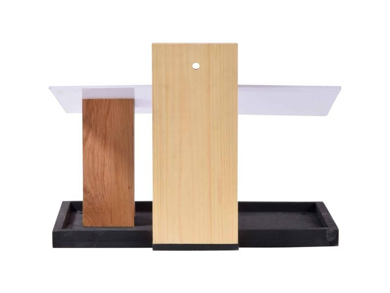 dobar Design-Vogelfutterhaus Futura I, 35 x 24 x 22 cm, Holz