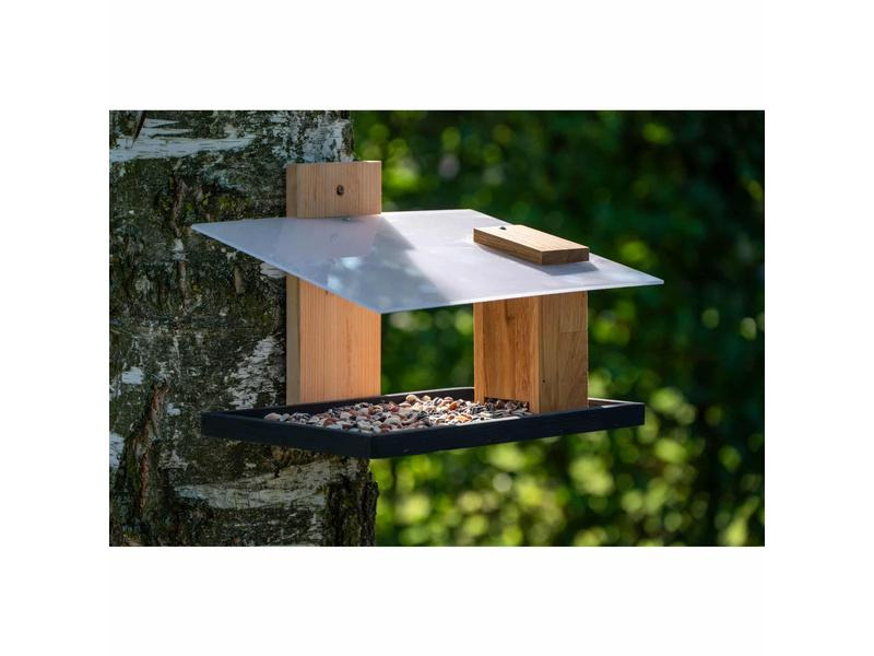 dobar Design-Vogelfutterhaus Futura I, 35 x 24 x 22 cm, Holz