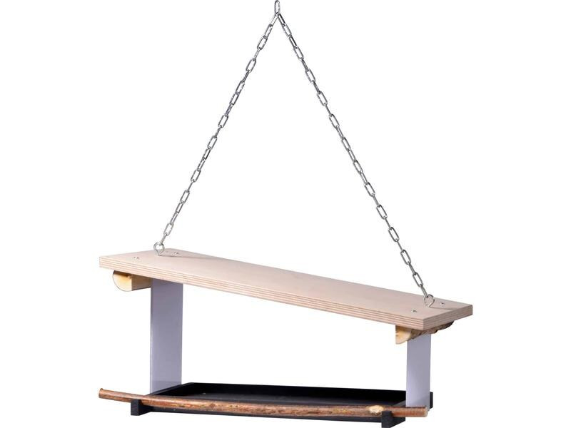 dobar Design-Vogelfutterhaus Futura II, 38 x 22 x 18 cm, Holz