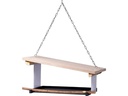 dobar Design-Vogelfutterhaus Futura II, 38 x 22 x 18 cm, Holz