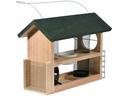 dobar Vogelfutterstation 7-in-1, 39 x 19 x 29 cm, Holz