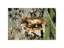 dobar green label Vogelhaus Basis, 31 x 28 x 20 cm, Holz