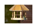 dobar green label Vogelhaus Caliente zum Aufhängen, 29 x 29 x 34 cm, Holz