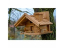 dobar green label Vogelhaus St. Moritz, 33 x 24.5 x 21 cm, Holz