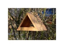 dobar green label Vogelhaus Triangel, 26.5 x 19 x 19 cm, Holz
