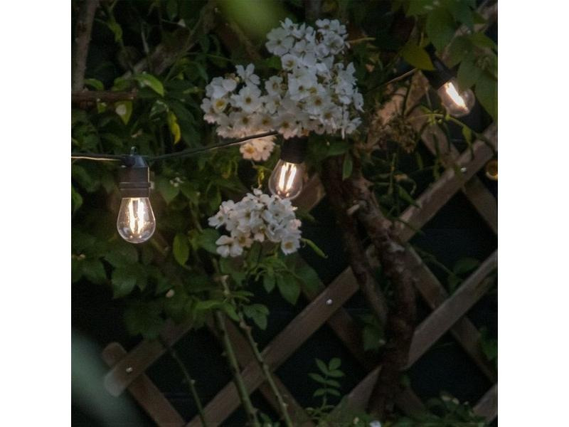 hombli Gartenleuchte String Light 12 LEDs, 5m, Warmweiss