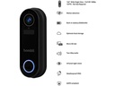 hombli Smart Doorbell Pack, Schwarz