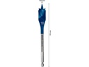 Bosch Professional Flachfräsbohrer EXPERT Self Cut Speed, 18 x 152 mm