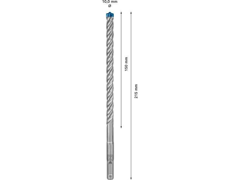 Bosch Professional Hammerbohrer EXPERT SDS plus-7X, 10 x 150 x 215 mm