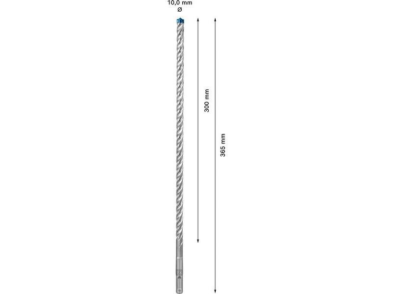 Bosch Professional Hammerbohrer EXPERT SDS plus-7X, 10 x 300 x 365 mm