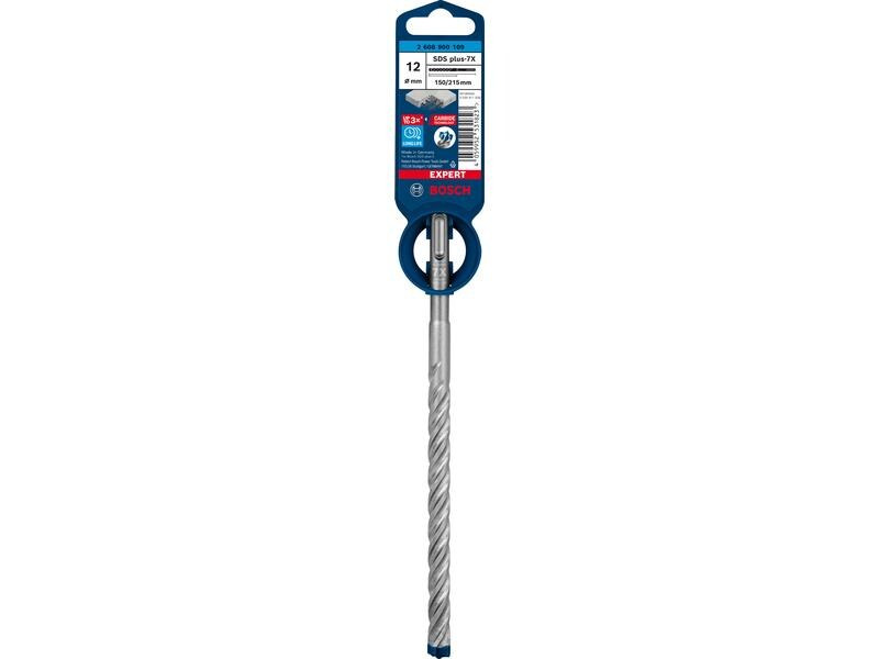 Bosch Professional Hammerbohrer EXPERT SDS plus-7X, 12 x 150 x 215 mm