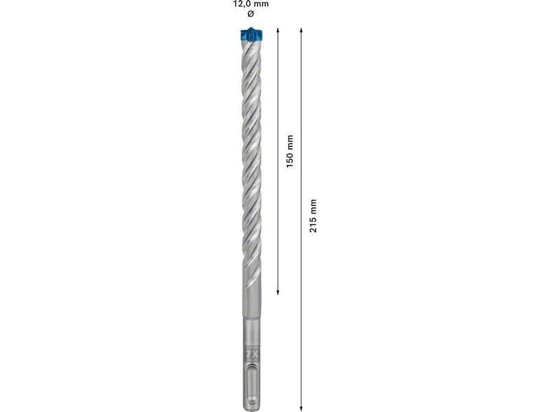 Bosch Professional Hammerbohrer EXPERT SDS plus-7X, 12 x 150 x 215 mm