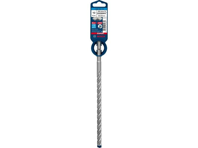 Bosch Professional Hammerbohrer EXPERT SDS plus-7X, 12 x 200 x 265 mm