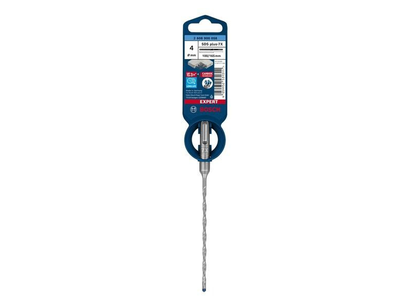 Bosch Professional Hammerbohrer EXPERT SDS plus-7X, 4 x 100 x 165 mm