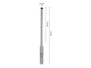 Bosch Professional Hammerbohrer EXPERT SDS plus-7X, 6.5 x 100 x 165 mm