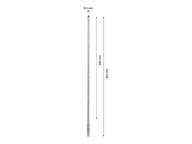 Bosch Professional Hammerbohrer EXPERT SDS plus-7X, 8 x 400 x 465 mm