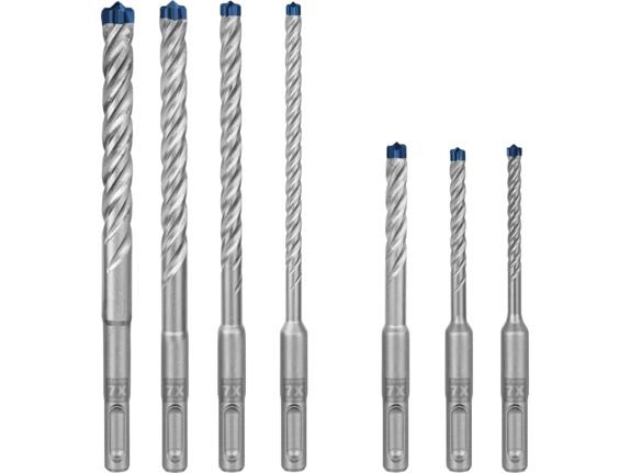 Bosch Professional Hammerbohrer-Set Expert SDS plus, 7-teilig