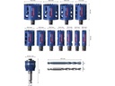 Bosch Professional Lochsägen-Set Expert Tough Material, 14-teilig