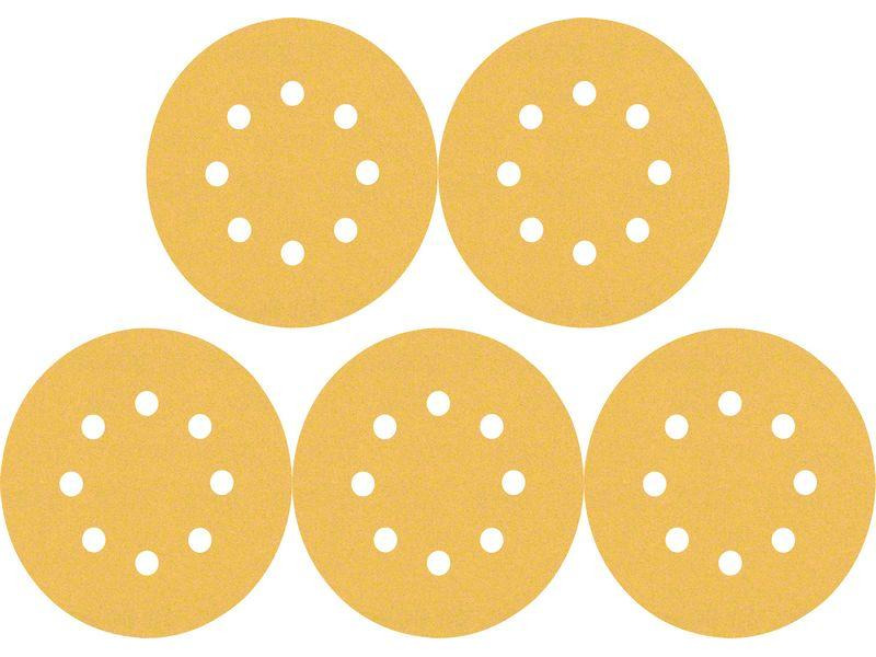 Bosch Professional Schleifpapier EXPERT C470, 125 mm, G 80, 5-tlg.
