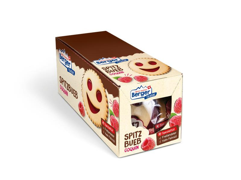 Berger Gebäck Spitzbueb 15 x 74 g