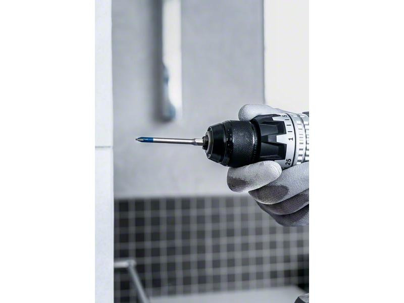 Bosch Professional Bohrer Expert HEX-9 HardCeramic, 5 x 90 mm